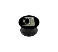 Vinyl Record Player Turntable Audiophile Music Collector PopSockets Adhesive PopGrip