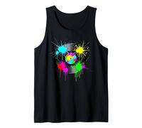 Vinyl Record Retro 80s 90s Music DJ Festival Audiophile Tank Top