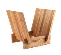 Vinyl Record Storage - Solid Oak Wood With Premium Design - Stores and Displays Up To 40 Albums Of 12" LPs
