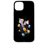 Vinyl Record Vintage Music Audiophile Rabbit Eggs Bunny Ears Case for iPhone 15 Plus