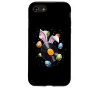 Vinyl Record Vintage Music Audiophile Rabbit Eggs Bunny Ears Case for iPhone SE (2020) / 7/8