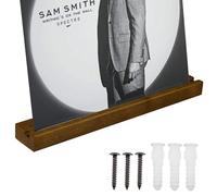 Vinyl Record Wall Mount - Vinyl Record Wall Display | Wall Mounted Vinyl Record Holder Made of Solid Wood | Smooth Record Hanger | Floating Wooden Album Shelf for Music Lovers
