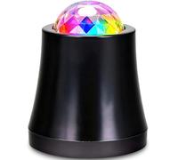 Vinyl Record Weight Stabilizer LED With Ambient Lighting - 300g Record Clamp With USB-C Cable For Turntable Disc LP - Soft Protective Pad for Vibration Damping | Reduces Wobble & Boost Sound Quality