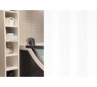 Vinyl Shower Curtain Standard White 180x200cm. Thin Vinyl Film