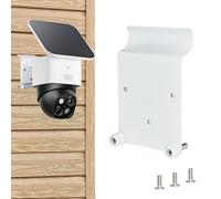 Vinyl Siding Mount Compatible with Eufy SoloCam S340/E30/E42,Eufy 4G LTE Cam S330, No Drill Camera Bracket Weatherproof for Outdoor Mounting, Easy to Install (1pack-White)