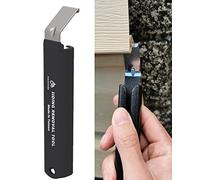 Vinyl Siding Tools 1 Pack -7 Inch Heavy Duty Vinyl Siding Repair with Durable Steel, Vinyl Siding Removal Tool for House Siding Installation, Avoid Damaging Vinyl Siding (Black 1 Pack))
