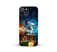Vinyl Skin for iPhone 15 Plus - Premium 3M Decal Sticker, Anti-Scratch, Bubble-Free, Easy Application, Residue-Free Removal, Gift-Ready Packaging (Made in UK) (Football, iPhone 15 Plus)