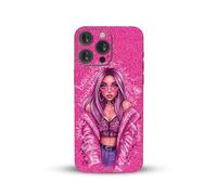 Vinyl Skin for iPhone 15 Pro - Premium 3M Decal Sticker, Anti-Scratch, Bubble-Free, Easy Application, Residue-Free Removal, Gift-Ready Packaging (Made in UK) (Girly, iPhone 15 Pro)