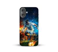 Vinyl Skin for iPhone 16 - Premium 3M Decal Sticker, Anti-Scratch, Bubble-Free, Easy Application, Residue-Free Removal, Gift-Ready Packaging (Made in UK) (Football, iPhone 16)