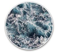 Vinyl Stickers (Set of 2) 20cm - Amazing Ocean Storm Waves Seas #8447