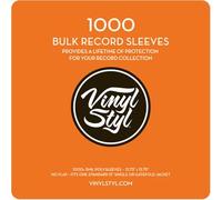 Vinyl Styl 12.75" X 12.75" 3 Mil Poly Sleeve 1000 Bulk Pack