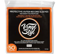 Vinyl Styl 12 Inch Outer Record Sleeves - Easy Open (Crystal Clear)