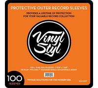 Vinyl Styl™ 7 9/16" X 7 5/8" 3 Mil Protective Outer Record Sleeve 100CT