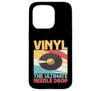 Vinyl The Ultimate Needle Drop Vinyl Records Case for iPhone 15 Pro