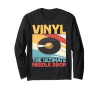 Vinyl The Ultimate Needle Drop Vinyl Records Long Sleeve T-Shirt