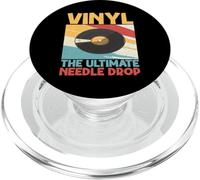Vinyl The Ultimate Needle Drop Vinyl Records PopSockets PopGrip for MagSafe