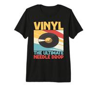 Vinyl The Ultimate Needle Drop Vinyl Records Premium T-Shirt