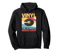Vinyl The Ultimate Needle Drop Vinyl Records Pullover Hoodie
