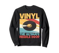 Vinyl The Ultimate Needle Drop Vinyl Records Sweatshirt