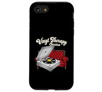 Vinyl Therapy Session Retro Record Player Music Lover Case for iPhone SE (2020) / 7/8