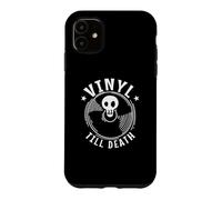 Vinyl till Death Record Music Song Case for iPhone 11