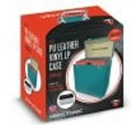 Vinyl Tonic PU leather LP Case Turquoise (with Velvet Brush & Microfibre Cloth)