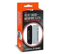 Vinyl Tonic Vinyl Record Cleaning Kit - Velvet Brush And Microfibre Cloth