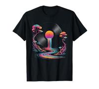 Vinyl Tshirt Men Record Lovers Collectors Musician Retro T-Shirt