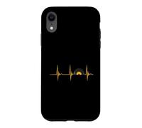 Vinyl Turntable DJ Heartbeat EKG Pulse Music Record Case for iPhone XR