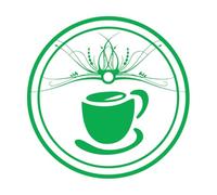 Vinyl Wall Decals Pattern Coffee Cup Tae Kitchen 36x36cm Removable Without Leaving Glue Green