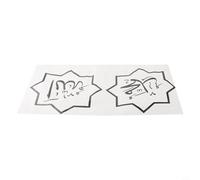 Vinyl Wall Sticker with Artistic Arabic Calligraphy for Home Aesthetics (2# S)