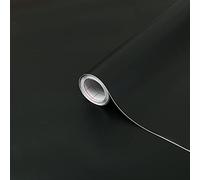 Vinyl Warehouse 5m x 67.5cm d-c-fix Matt Black Sticky Back Vinyl Furniture Kitchen Wrap 200-8031