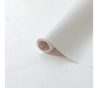 Vinyl Warehouse 5m x 67.5cm d-c-fix MATT White Wood Sticky Back Vinyl Furniture Wrap 200-8166