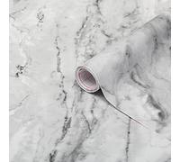 Vinyl Warehouse 5m x 67.5cm d-c-fix Romeo Grey Marble Sticky Back Vinyl Kitchen & Furniture Wrap 200-8288