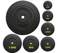 Vinyl Weight Plate 2.5KG x 1 Standard 1" for Dumbbels & Lifting Bars