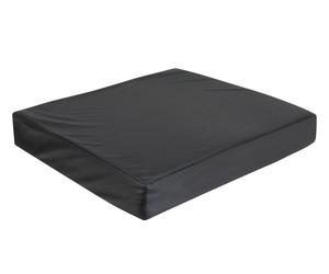 Vinyl Wheelchair Cushion Wth Memory Foam (Size 406x406x50 Mm (16x16x2 Inches))