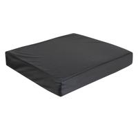 Vinyl Wheelchair Cushion Wth Memory Foam (Size 406x406x75 Mm (16x16x3 Inches))
