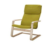 Vinylla Armchair Replacement Cover Compatible with IKEA Pello (Cotton - Green)