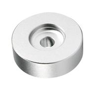 Vinyls Record Center Adapter Aluminum 45 Turntable Adapter Player Accessories for Most Big Hole Records Enduring Aluminum Turntable