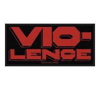 Vio-Lence Sew-On Patch - Band Logo, Black, One Size