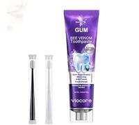 Viocore Bee Venom Dental Treatment Toothpaste, 100g Natural Teeth Whitening Toothpaste for Men and Women (1PCS)