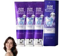 VioCore Bee Venom Dental Treatment Toothpaste, Gum Therapy Bee Venom Toothpaste,Natural Teeth Whitening Toothpastes,Fresh Breath,Teeth Whitening Gel,Natural Ingredients for Men and Women (3 Pcs)