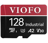 VIOFO 128GB High Speed MLC Micro SD U3 Memory Card with Adapter Support Ultra HD 4K Video Recording