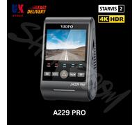 VIOFO A229 Pro 1CH 4K HDR Dash Cam/Front/STARVIS 2 IMX678/Voice Control/WiFi GPS