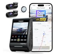 VIOFO A229 Pro 4K 3CH Dash Cam, Dual STARVIS 2, Parking Mode, 5G WiFi, GPS