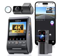 VIOFO A329S 3CH 4K 30FPS+2K Rear +2K Cabin HDR Dash Cam with Sony STARVIS 2 Sensor, Support SSD, Low Power Impact Detection