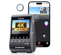 VIOFO A329S Front Dash Cam, 4K 60FPS Dash Camera for Cars, Power Saving Parking Mode, Wi-Fi 6 App Control, STARVIS 2 Sensor, Supports up to 4TB SSD or 512GB microSD Card