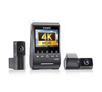 VIOFO A329T 4K 3 Channel Dash Cam, 4K Front + 2K Telephoto + 2K Rear, Power Saving Parking Mode, Wi-Fi 6 App Control, All-Channel STARVIS 2 Sensors, Supports up to 4TB SSD Storage