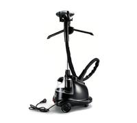 VIOFOTT Garment Steamer for Clothes, 2000W Powerful Steamer for Clothes, 2.4L Water Tank for 90 Mins Continuous Steaming,3Steam Levels with Roll Wheels, Home Commercial Use (Black)