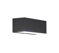 Viokef Amelia LED outdoor wall light, dark grey